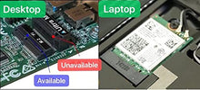 Load image into Gallery viewer, OKN WiFi 6 AX200 802.11ax WiFi Card 2400Mbps 5GHz and 574Mbps 2.4GHz Wireless Module for Laptop Desktop with Bluetooth 5.1, Windows 10/11 64bit and Linux