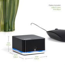 Load image into Gallery viewer, Plugable USB C Cube - Mini Docking Station, Compatible with Thunderbolt 3 Ports and Specific USB-C Systems (No Host Charging, Connect 1x HDMI up to 4K @30Hz Monitor, Ethernet, 3X USB Ports)