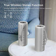 Load image into Gallery viewer, MIATONE Outdoor Portable Bluetooth Wireless Speaker Waterproof - Grey