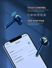 Load image into Gallery viewer, Wireless Earbuds, Cystereo Glare Bluetooth 5.0 Earbuds, 4 Mics Noise Cancelling for Clear Call, IPX7 Waterproof, Touch Control, aptX Deep Bass Earbuds with USB C Charging Case for Sports, Work