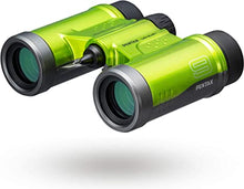 Load image into Gallery viewer, PENTAX Binoculars UD 9x21 Green. A bright, clear field of view, a compact, lightweight body with roof prism, Fully Multi-Coated optics provides excellent image performance. Concerts Sports Traveling.