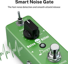Load image into Gallery viewer, Donner Noise Gate Pedal, Noise Killer Guitar Pedal Noise Suppressor Effect 2 Modes for Electric Guitar and Bass True Bypass