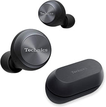 Load image into Gallery viewer, Technics True Wireless Earbuds with Industry Leading Noise Cancelling | Bluetooth Earbuds | Dual Hybrid Technology, Hi-Fi Sound, Compact Design | Alexa Compatible | (EAH-AZ70W-K), Black