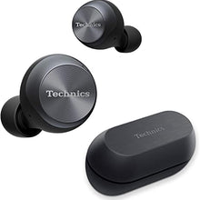 Load image into Gallery viewer, Technics True Wireless Earbuds with Industry Leading Noise Cancelling | Bluetooth Earbuds | Dual Hybrid Technology, Hi-Fi Sound, Compact Design | Alexa Compatible | (EAH-AZ70W-K), Black