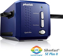 Load image into Gallery viewer, Plustek OpticFilm 8100-35mm Negative Film/Slide Scanner with 7200 DPI and 48-bit Output. Bundle Silverfast SE Plus 8.8, Support Mac and Windows
