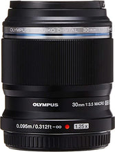 Load image into Gallery viewer, Olympus M.Zuiko Digital ED 30mm F3.5 Macro Lens, for Micro Four Thirds Cameras