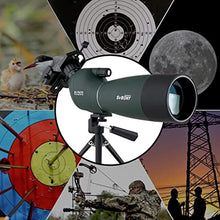 Load image into Gallery viewer, SVBONY SV28 Spotting Scopes with Tripod,Hunting,25-75x70,Angled,Waterproof,Range Shooting Scope,with Phone Adapter,Compact, for Target Shooting,Birding,Stargazing,Wildlife Viewing