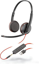 Load image into Gallery viewer, Plantronics 209747-22 Blackwire C3225 Headset,7.4 x 2.4 x 8.6 Inches