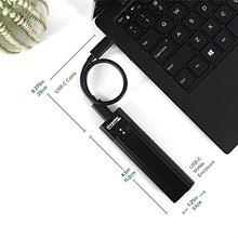 Load image into Gallery viewer, Plugable USB C to M.2 NVMe Tool-free Enclosure USB C and Thunderbolt 3 Compatible up to USB 3.1 Gen 2 Speeds (10Gbps). Adapter Includes USB-C and USB 3.0 Cables (Supports M.2 NVMe SSDs 2280 2260 2242)