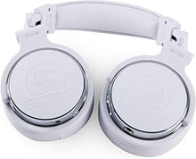 Load image into Gallery viewer, 2CANZ Pro Matte White Over-Ear Professional Wired DJ Headphones - Enhanced 50mm Neodymium Drivers, Closed Back, Plush Comfrasoft Ear Cushions, 8-Way Adjustable Earpads, Foldable, and Joint Listening