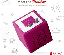 Load image into Gallery viewer, Toniebox Audio Player Starter Set with Playtime Puppy - Imagination Building, Screen-Free Digital Listening Experience for Stories, Music, and More - Purple