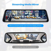 Load image into Gallery viewer, AUTO-VOX T9 Backup Camera for Truck,9.35''Stream Media Full Touch Screen with OEM Look 1080P Rear View Mirror Camera with 0.1 Lux Night Vision
