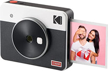 Load image into Gallery viewer, Kodak Mini Shot 3 Retro 3x3” Portable Wireless Instant Camera & Photo Printer, Compatible with iOS, Android & Bluetooth, Real Photo HD 4Pass Technology & Laminated Finish, Premium Quality – White
