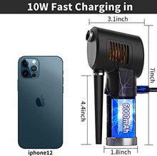 Load image into Gallery viewer, Svinkal Air Duster, Handheld Cordless Air Duster, Air Blower Rechargeable, Electric Compressed air Gun Battery Operation, for Cleaning Computer Keyboard Camera Lego Toys.