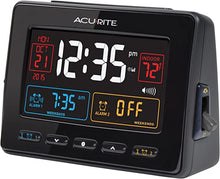 Load image into Gallery viewer, AcuRite 13024 Atomic Dual Alarm Clock with USB Charging