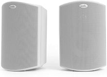 Load image into Gallery viewer, Polk Audio Atrium 5 Outdoor Speakers with Powerful Bass (Pair, White), All-Weather Durability, Broad Sound Coverage, Speed-Lock Mounting System