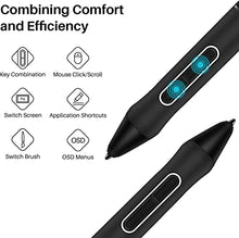 Load image into Gallery viewer, HUION PW517 Pen Tech 3.0 Battery-Free Stylus Pen for Huion Kamvas 13, Kamvas Pro 24, Kamvas Pro 24 (4K), Kamvas 22, Kamvas 22 Plus, Kamvas 16 (2021), Kamvas Pro 16 (4k), Kamvas Pro 16 Plus (4k), KD200