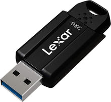 Load image into Gallery viewer, Lexar JumpDrive S80 256GB USB 3.1 Flash Drive, Up to 150MB/s Read (LJDS080256G-BNBNU), Black