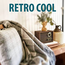 Load image into Gallery viewer, Victrola Retro Wood Bluetooth FM/AM Radio with Rotary Dial, Espresso