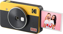 Load image into Gallery viewer, Kodak Mini Shot 2 Retro Portable Wireless Instant Camera & Photo Printer, Compatible with iOS & Android and Bluetooth Devices, Real Photo (2.1x3.4) 4Pass Technology - Yellow