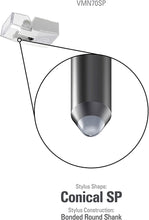 Load image into Gallery viewer, Audio-Technica VMN70SP Specialty Conical Bonded Replacement Turntable Stylus Grey