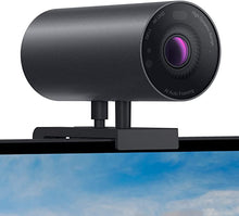 Load image into Gallery viewer, Dell UltraSharp HDR 4K Webcam with Privacy Cover, HD USB Computer Camera with 4K Sony STARVIS CMOS Sensor, IR Sensor, Proximity Sensor, Black - Annodized Aluminium - for Windows