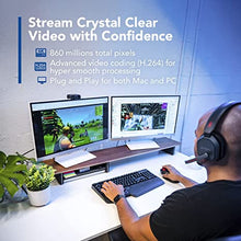 Load image into Gallery viewer, ELECOM 4K AI Auto-Tracking Webcam with Cover, 60fps, Dual Microphone, Ultra HD, Noise Cancelling, Auto Light Correction, Speaker Marking, 130-Degree Ultra Wide Angle,for Zoom/Google Meet and Streaming