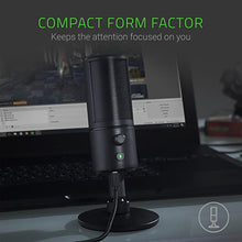 Load image into Gallery viewer, Razer Seiren X USB Streaming Microphone: Professional Grade - Built-In Shock Mount - Supercardiod Pick-Up Pattern - Anodized Aluminum - Classic Black