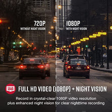 Load image into Gallery viewer, Cobra Smart Dash Cam with Interior Cam (SC 201) - Full HD 1080P Resolution, Built-in WiFi & GPS, 16GB SD Card, 2" Display, Shared Alerts, Incident Reports, Emergency MayDay, Drive Smarter App