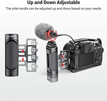 Load image into Gallery viewer, SMALLRIG Mini Side Handle Handgrip with Dual 1/4"-20 Screw Mount for Mirrorless Digital Camera DSLR Camera Small Camera Cage Built-in Wrench, Up and Down Adjustable - 2916