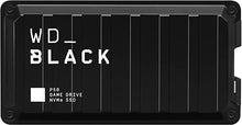 Load image into Gallery viewer, WD_BLACK 2TB P50 Game Drive SSD - Portable External Solid State Drive, Compatible with Playstation, Xbox, PC, & Mac, Up to 2,000 MB/s - WDBA3S0020BBK-WESN