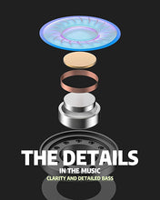 Load image into Gallery viewer, AUSOUNDS Wireless Bluetooth Headphones with Hybrid Active Noise Cancelling, Over-Ear Headset, aptX HD Supported, Bi-Fold, Protein Earmuffs, Deep Bass, Build-in Mics, 30 Hours Playtime (AU-XT, Black)