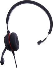 Load image into Gallery viewer, Jabra Evolve 30 II Wired Headset, Mono, UC-Optimized û Telephone Headset with Superior Sound for Calls and Music û 3.5mm Jack/USB Connection û Pro Headset with All-Day Comfort
