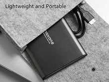 Load image into Gallery viewer, Maxone 1TB Ultra Slim Portable External Hard Drive HDD USB 3.0 for PC, Mac, Laptop, PS4, Xbox one - Charcoal Grey