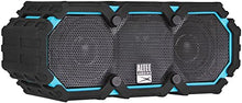 Load image into Gallery viewer, Altec Lansing iMW477 Mini Life Jacket Bluetooth Speaker Waterproof Wireless Bluetooth Speake,Hands-Free Extended Battery Outdoor Speaker,Ultra-Portable 10ft Range,Blue/Black, 2.37 x 2.50 x 6.50 inches