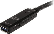 Load image into Gallery viewer, StarTech.com 16.4ft Active USB 3.0 Extension Cable with AC Power Adapter - Shielded - Male to Female USB USB 3.1 Gen 1 Type A (5Gbps) Extender (USB3AAEXT5M)