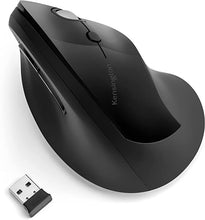 Load image into Gallery viewer, Kensington Pro Fit Ergo Vertical Wireless Mouse- Black (K75501WW)