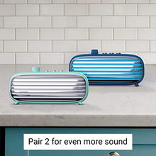 Load image into Gallery viewer, JAM Retro Classic+ Blutooth Speaker, 12 Hours Play Time, Aux-in Port, USB Charging, Blue