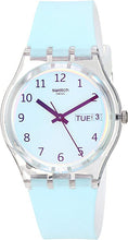 Load image into Gallery viewer, Swatch Gent Standard Quartz Silicone Strap, White, 16 Casual Watch (Model: GE713)