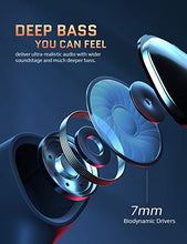Load image into Gallery viewer, Wireless Earbuds, Cystereo Glare Bluetooth 5.0 Earbuds, 4 Mics Noise Cancelling for Clear Call, IPX7 Waterproof, Touch Control, aptX Deep Bass Earbuds with USB C Charging Case for Sports, Work