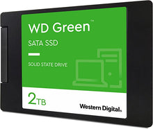 Load image into Gallery viewer, Western Digital 2TB WD Green Internal PC SSD Solid State Drive - SATA III 6 Gb/s, 2.5"/7mm, Up to 550 MB/s - WDS200T2G0A
