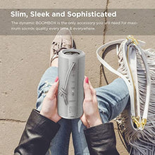 Load image into Gallery viewer, MIATONE Outdoor Portable Bluetooth Wireless Speaker Waterproof - Grey