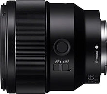 Load image into Gallery viewer, Sony SEL85F18 85mm F/1.8-22 Medium-Telephoto Fixed Prime Camera Lens, Black