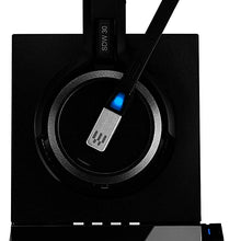 Load image into Gallery viewer, Sennheiser SDW 5036 (507020) - Single-Sided (Monaural) Wireless Dect Headset for Desk Phone Softphone/PC & Mobile Phone Connection Dual Microphone Ultra Noise Cancelling, Black