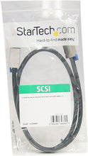 Load image into Gallery viewer, StarTech.com 1m External Mini SAS Cable - Serial Attached SCSI SFF-8088 to SFF-8088 - 2x SFF-8088 (M) - 1 meter, Black (ISAS88881)