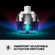 Load image into Gallery viewer, SteelSeries Apex Pro Mechanical Gaming Keyboard – Adjustable Actuation Switches – World’s Fastest Mechanical Keyboard – OLED Smart Display – RGB Backlit