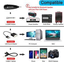 Load image into Gallery viewer, Fitness Wireless Microphone, KIMAFUN 2.4G Wireless Waterproof Headset Microphone with Transmitter and 3.5mm Receiver, For Fitness Instructor, Spinning, Yoga, Computer, PC, Smartphone, Speaker, G100-1