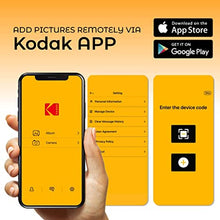 Load image into Gallery viewer, Kodak 10-Inch Smart Touch Screen Rechargeable Digital Picture Frame, Wi-Fi Enabled with HD Photo Display and Music/Video Support, Calendar, Weather and Location Updates (RWF-108) - Ocean Blue