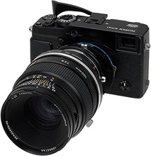 Load image into Gallery viewer, Fotodiox Pro Lens Mount Shift Adapter Bronica GS-1 (PG) Mount Lenses to Fujifilm X-Series Mirrorless Camera Adapter - fits X-Mount Camera Bodies Such as X-Pro1, X-E1, X-M1, X-A1, X-E2, X-T1