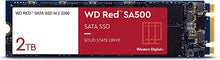 Load image into Gallery viewer, Western Digital 2TB WD Red SA500 NAS 3D NAND Internal SSD - SATA III 6 Gb/s, M.2 2280, Up to 560 MB/s - WDS200T1R0B